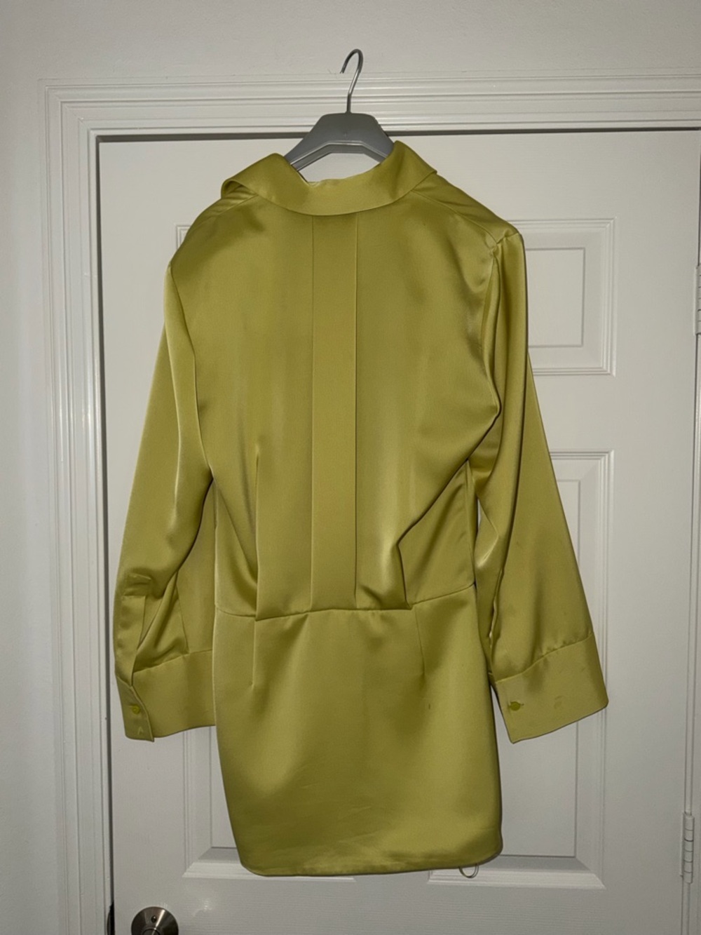 The Attico Margot Shirt Mini Dress - Size M/US 6 - Picture 4 of 8